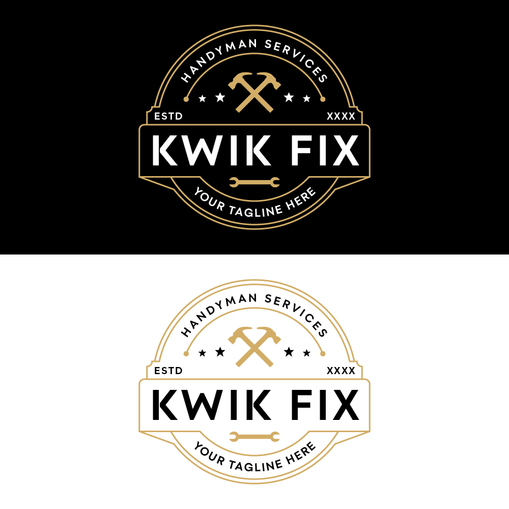Logo Design by DesignNXT for Kwik Fix Handyman Services LLC | Design #29650514