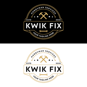 Logo Design by DesignNXT for Kwik Fix Handyman Services LLC | Design: #29650514