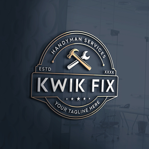 Logo Design by DesignNXT for Kwik Fix Handyman Services LLC | Design: #29653260
