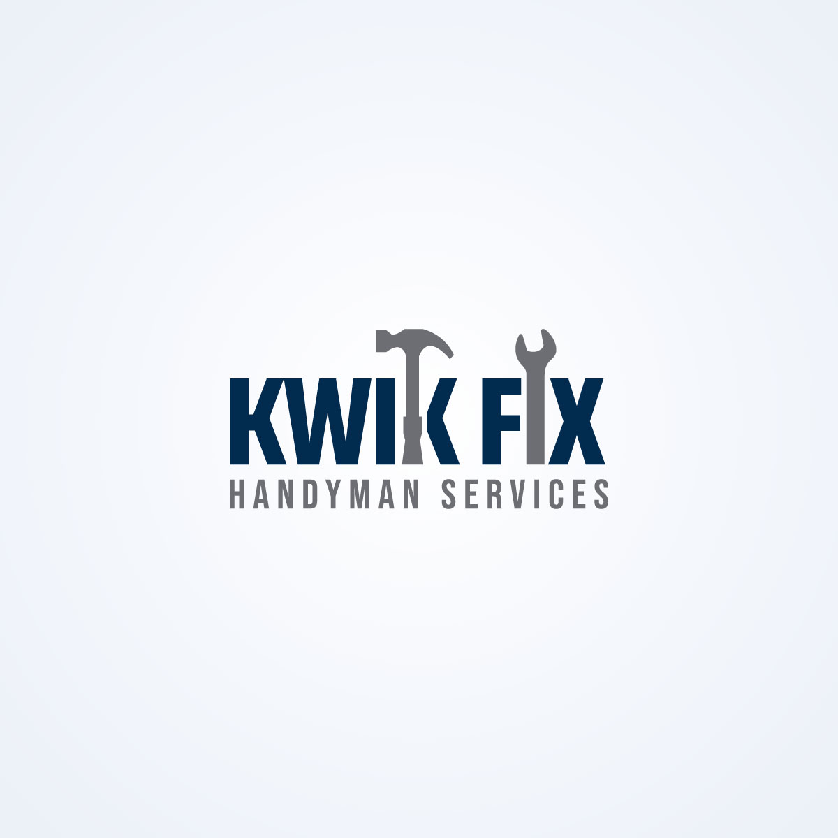 Logo Design by LAXMI DESIGNHUB for Kwik Fix Handyman Services LLC | Design #29650089
