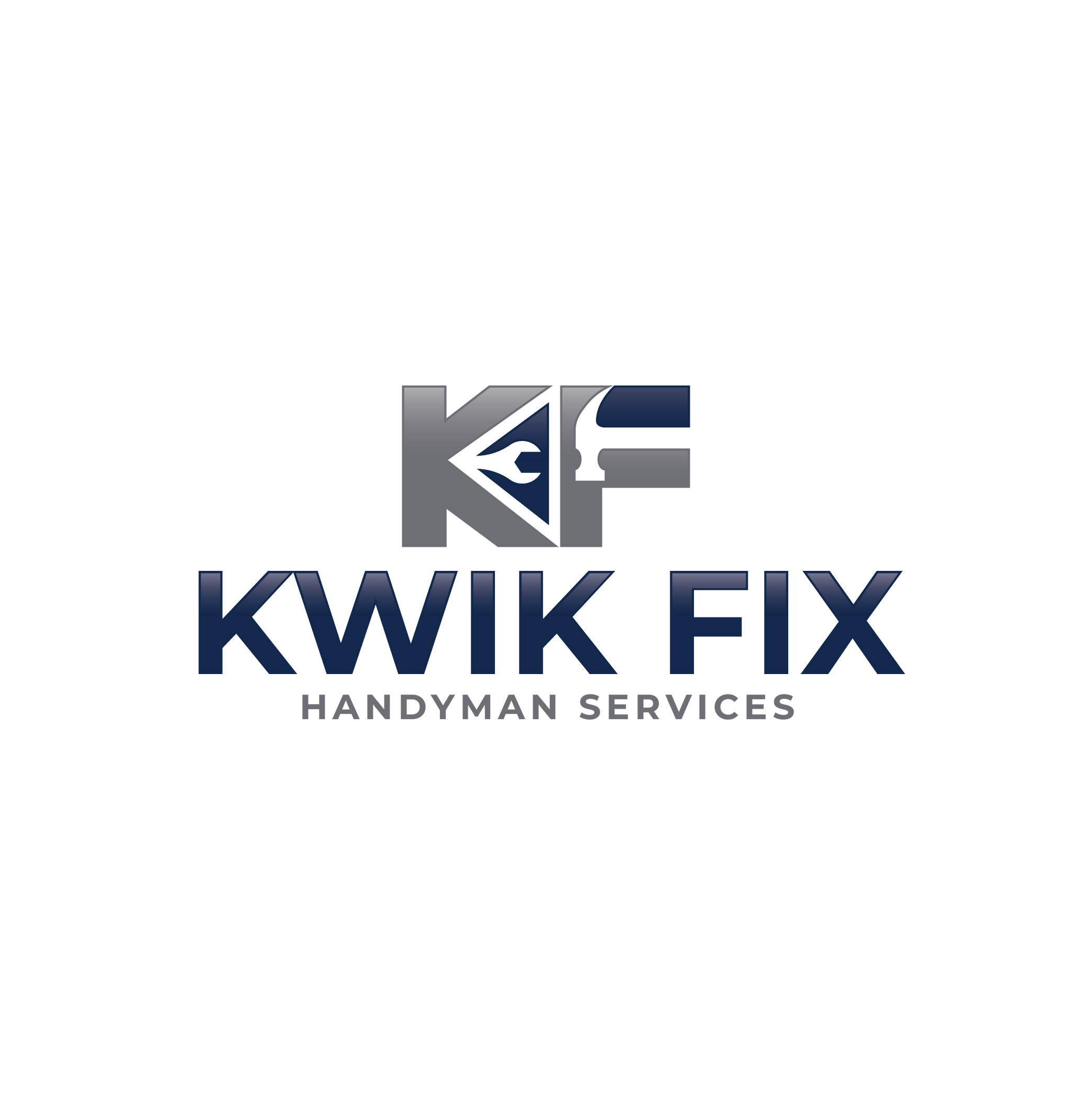 Logo Design by 3Guys for Kwik Fix Handyman Services LLC | Design #29663727