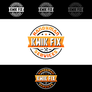 Logo Design by fly  design for Kwik Fix Handyman Services LLC | Design: #29649403