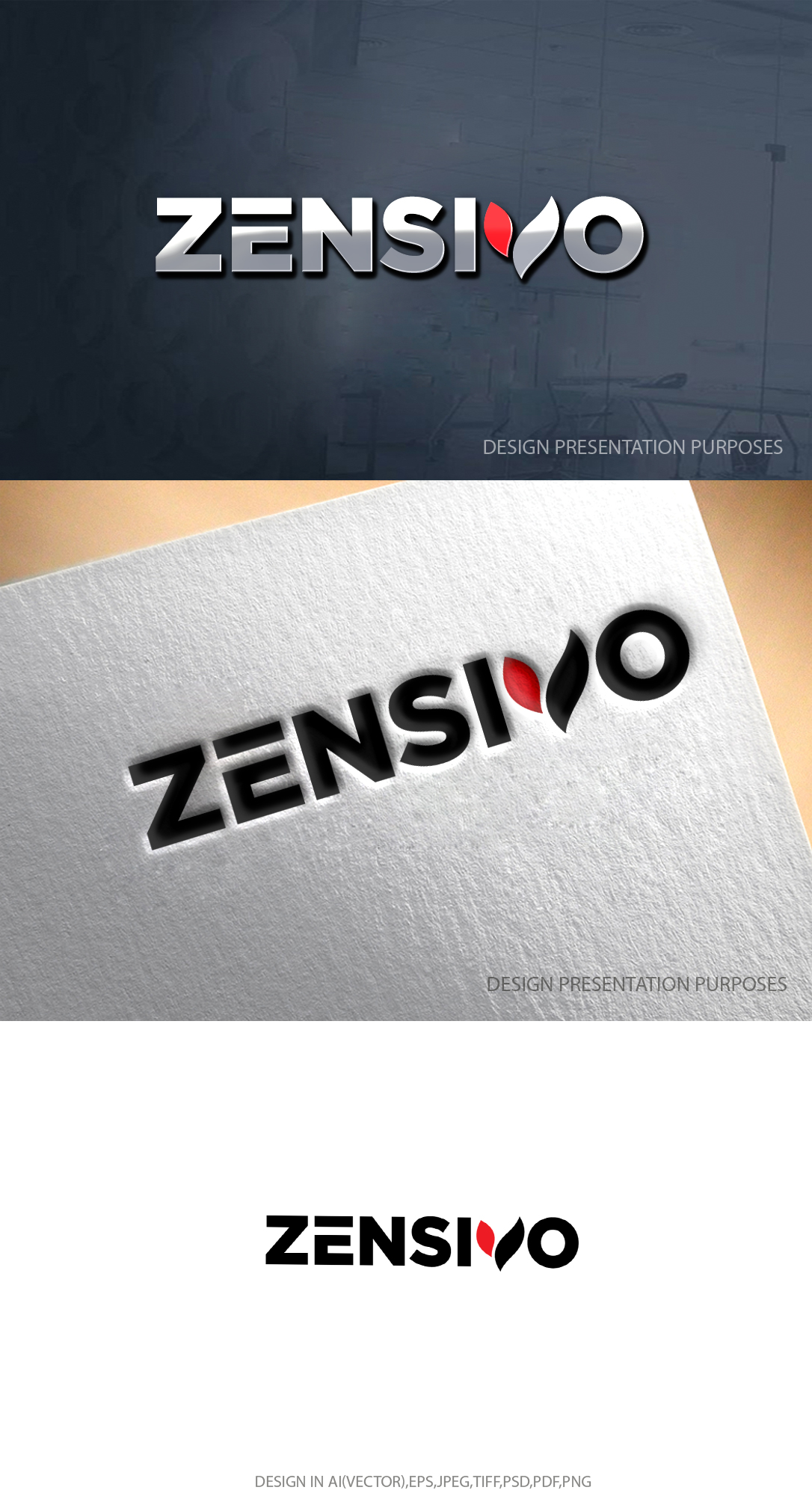 Logo Design by zebronicgraphic for zensivo GmbH | Design #29649949
