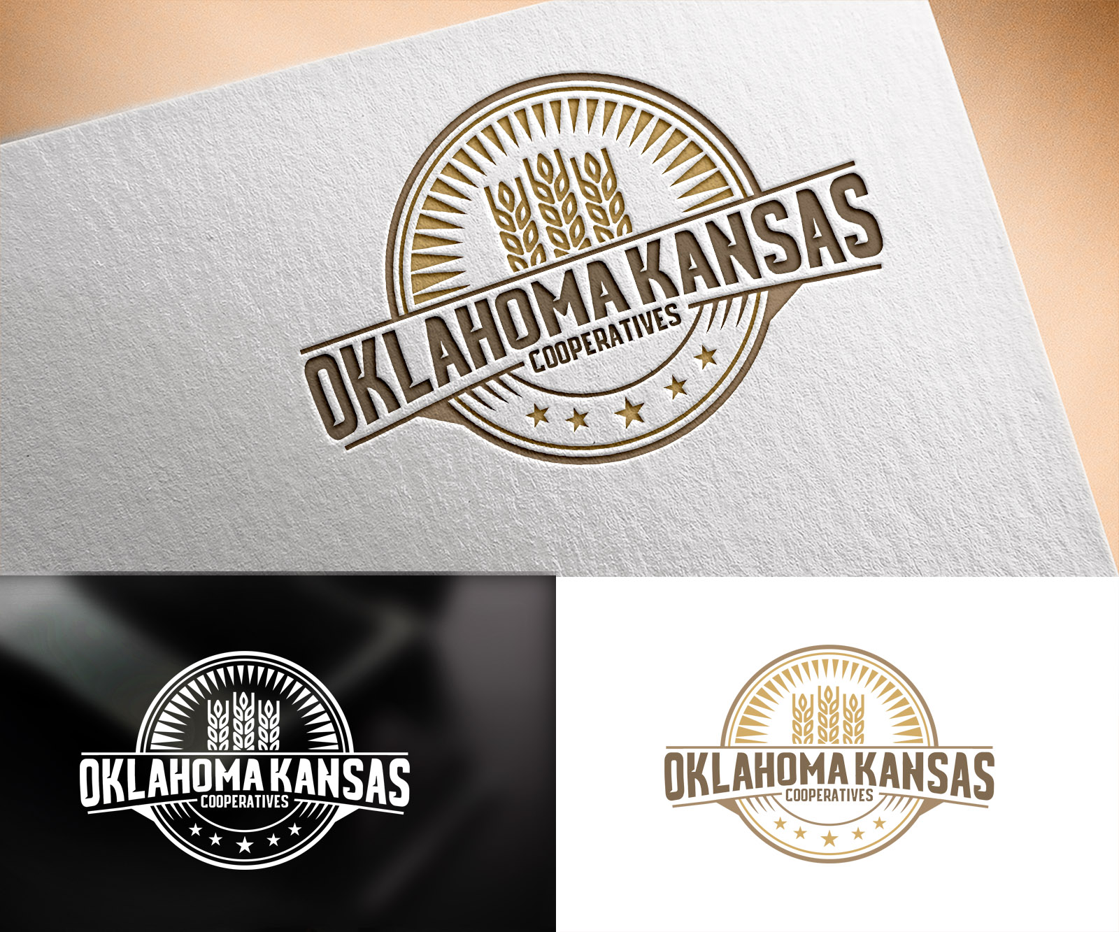 Logo Design by Vishak vasu for Oklahoma Kansas Cooperatives | Design #29683826