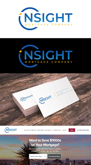 Diseño de Logo por Adi Graphics para Insight Mortgage Company | Diseño: #29656023
