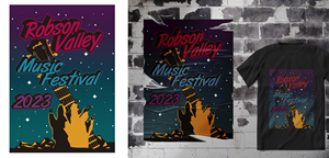 T-shirt Design by LoreDesign for Robson Valley Music Society | Design #29669448