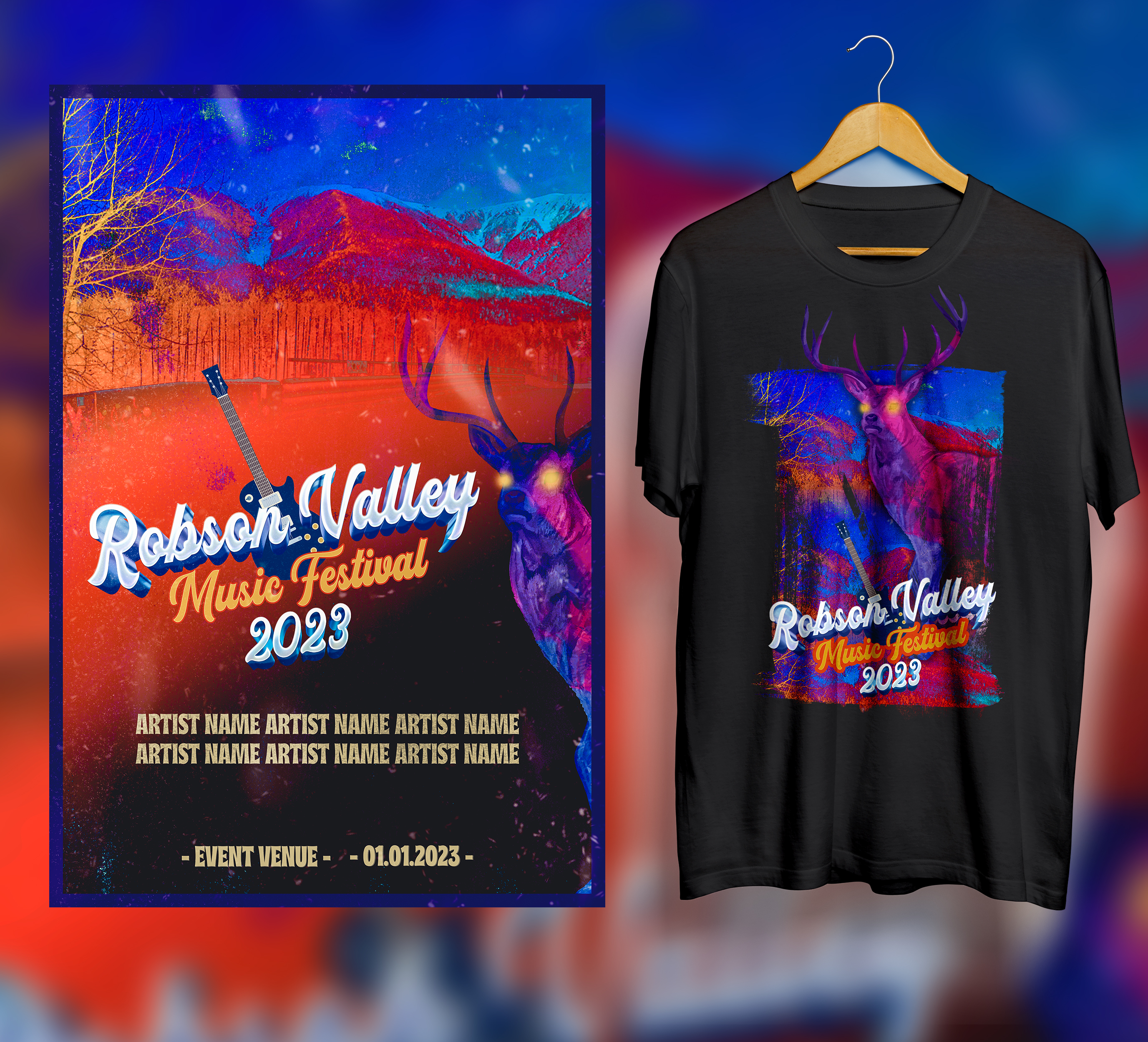 T-shirt Design by ardakmslr for Robson Valley Music Society | Design #29683357