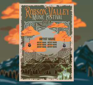 T-shirt Design by ardakmslr for Robson Valley Music Society | Design: #29692857
