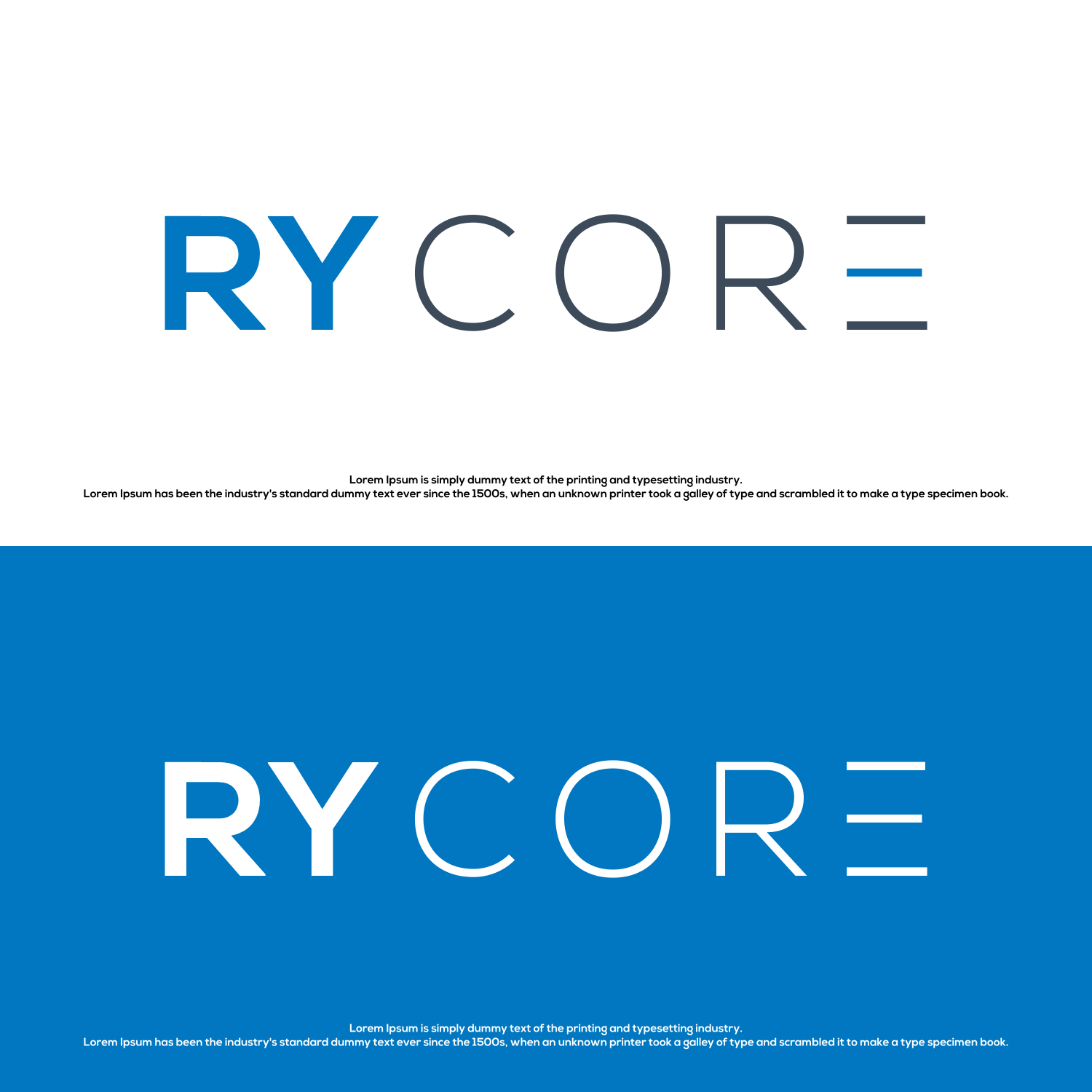 Modern, Conservative Logo Design for RY CORE by pintu rejeki Design