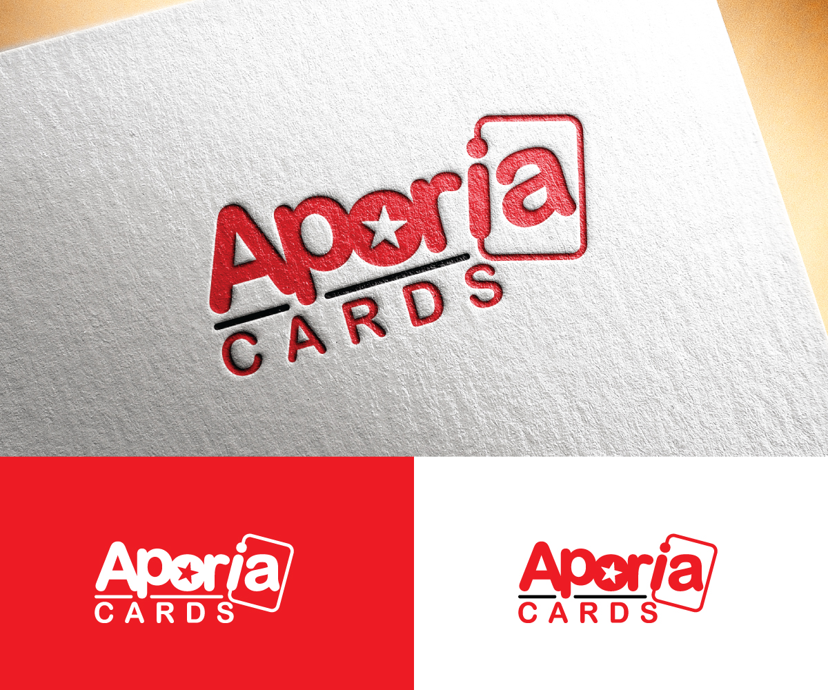 Logo Design by step forward 2 for Aporia Cards | Design #29661611