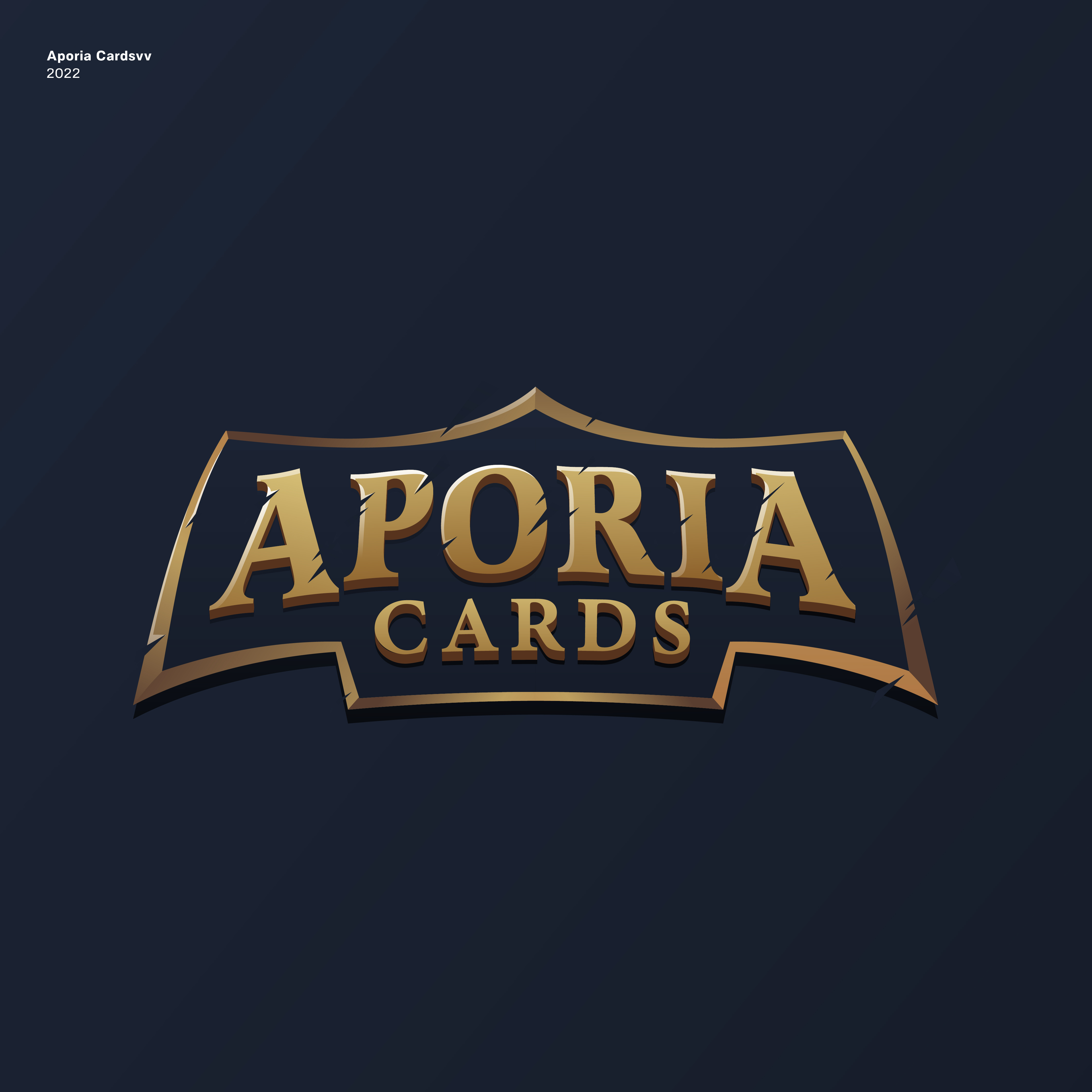 Logo Design by JBalloon Design for Aporia Cards | Design #29664876