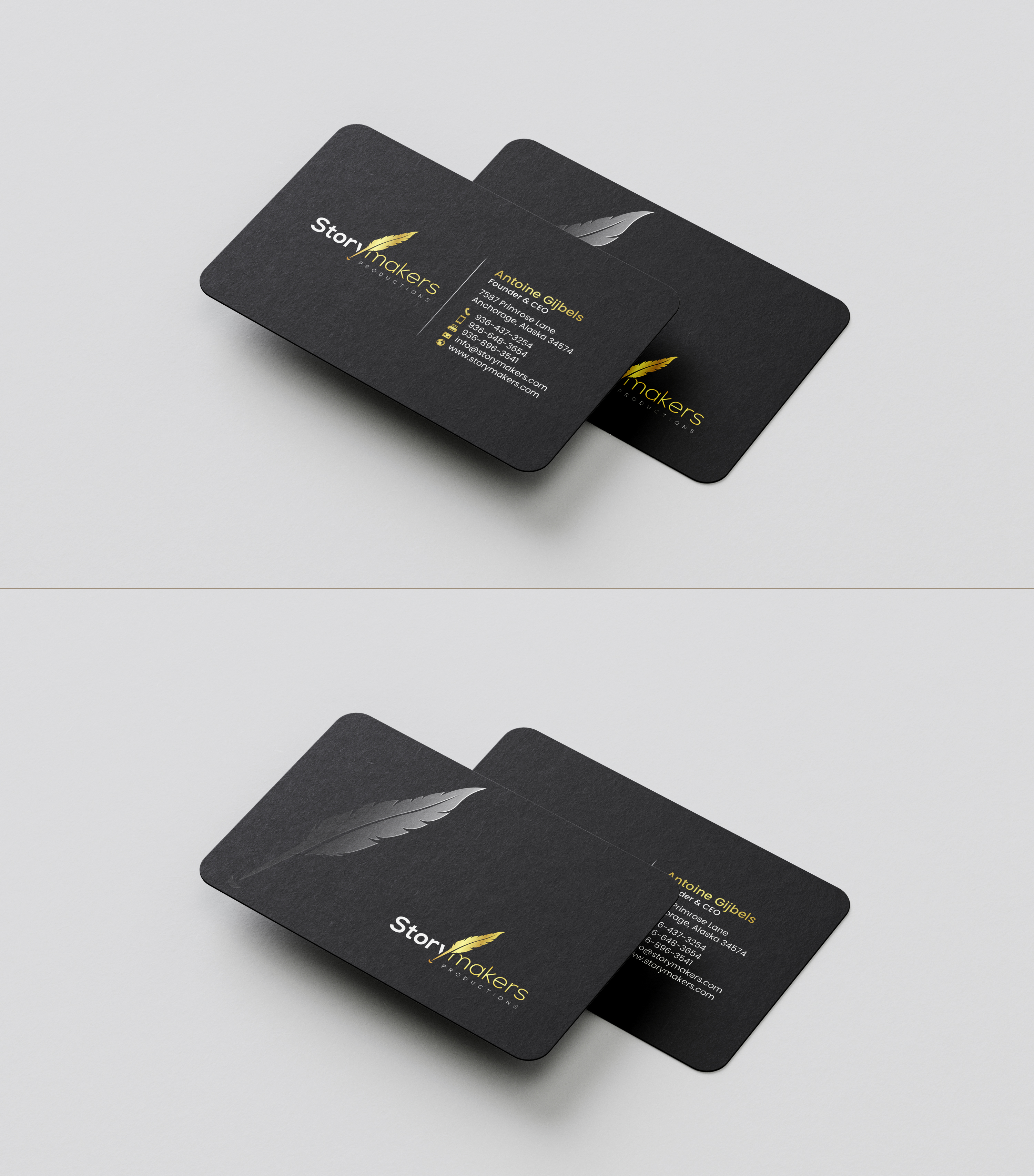 Business Card Design by chandrayaan.creative for this project | Design #29676842