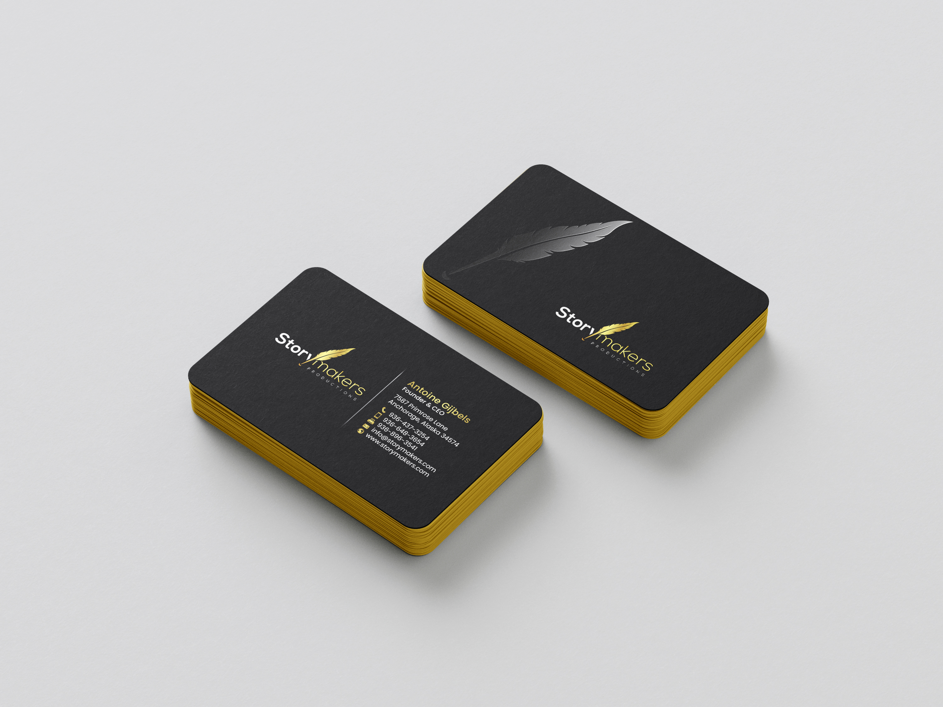 Business Card Design by chandrayaan.creative for this project | Design #29676896