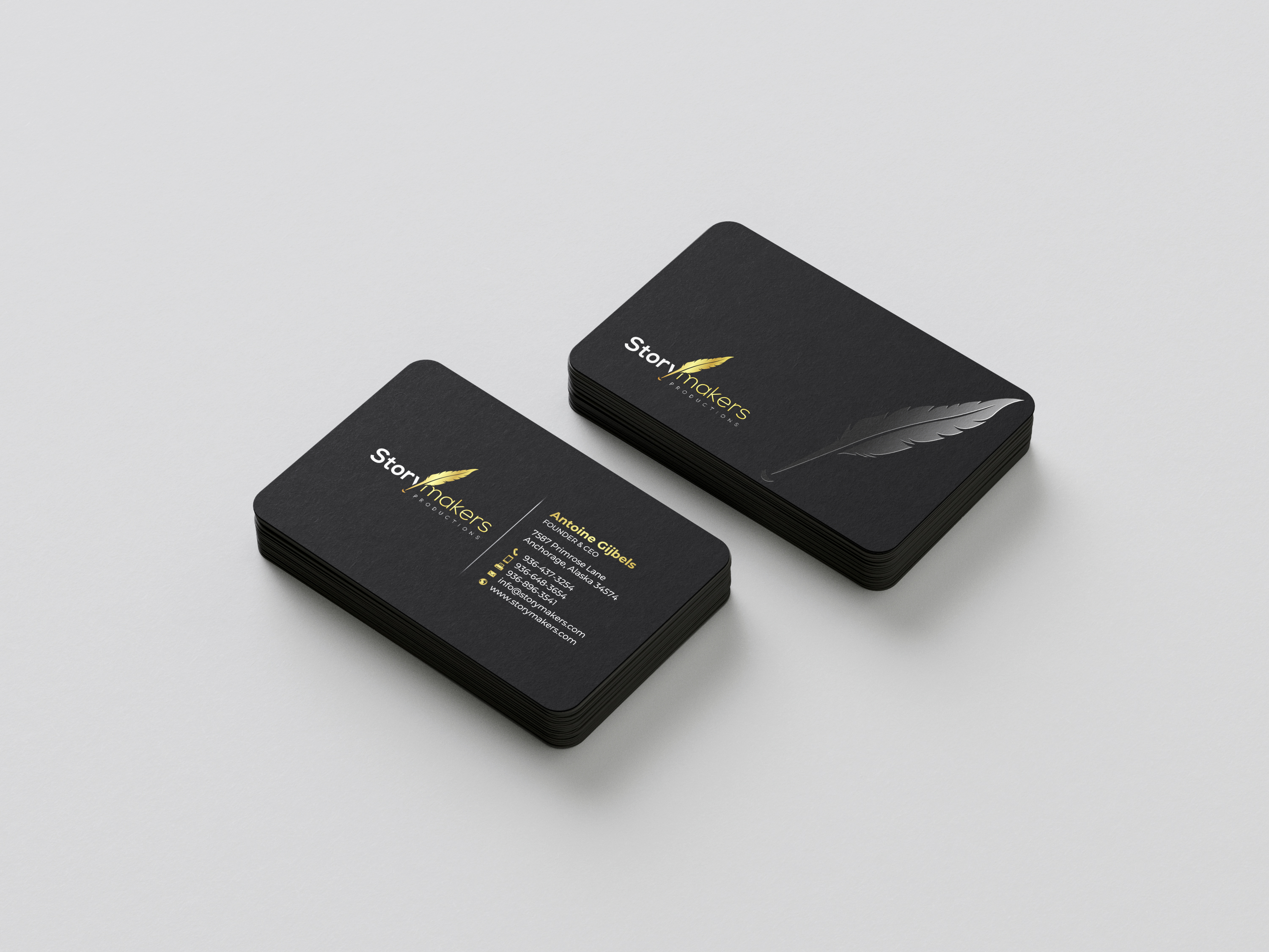 Business Card Design by chandrayaan.creative for this project | Design #29694965
