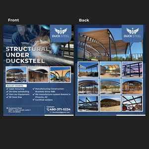 Flyer-Design von Anhar für Ducksteel Llc. | Design: #29677615