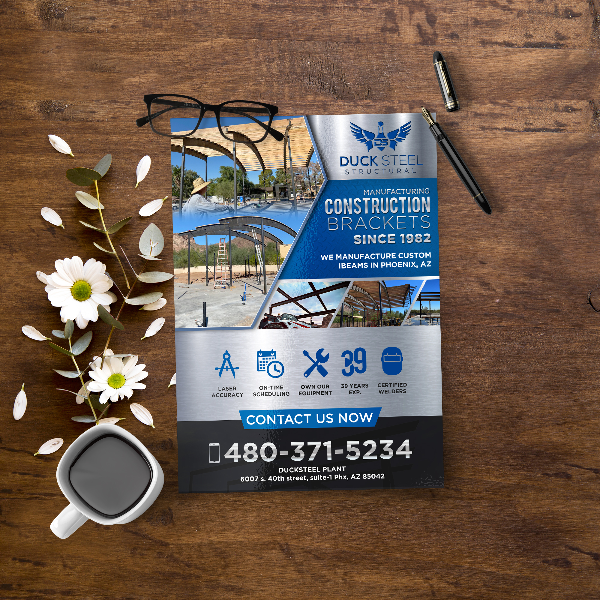 Flyer Design by Sun Creative for Ducksteel Llc. | Design #29665559