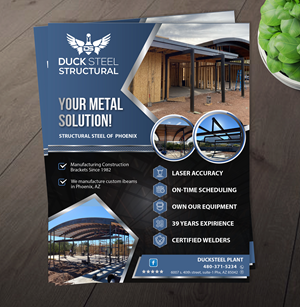 Flyer-Design von alex989 für Ducksteel Llc. | Design: #29664074