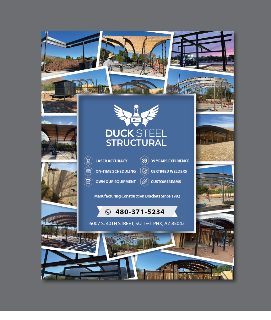 Flyer-Design von alex989 für Ducksteel Llc. | Design #29669859