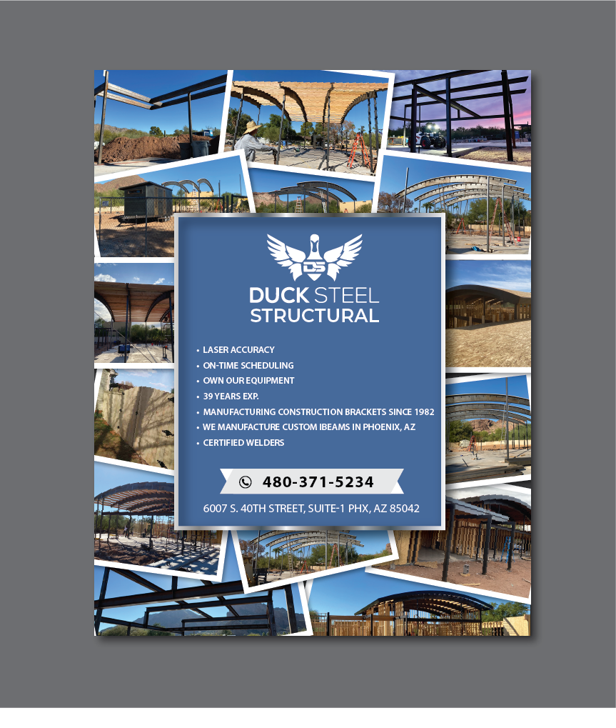 Flyer-Design von alex989 für Ducksteel Llc. | Design #29669860