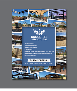 Flyer-Design von alex989 für Ducksteel Llc. | Design: #29669860