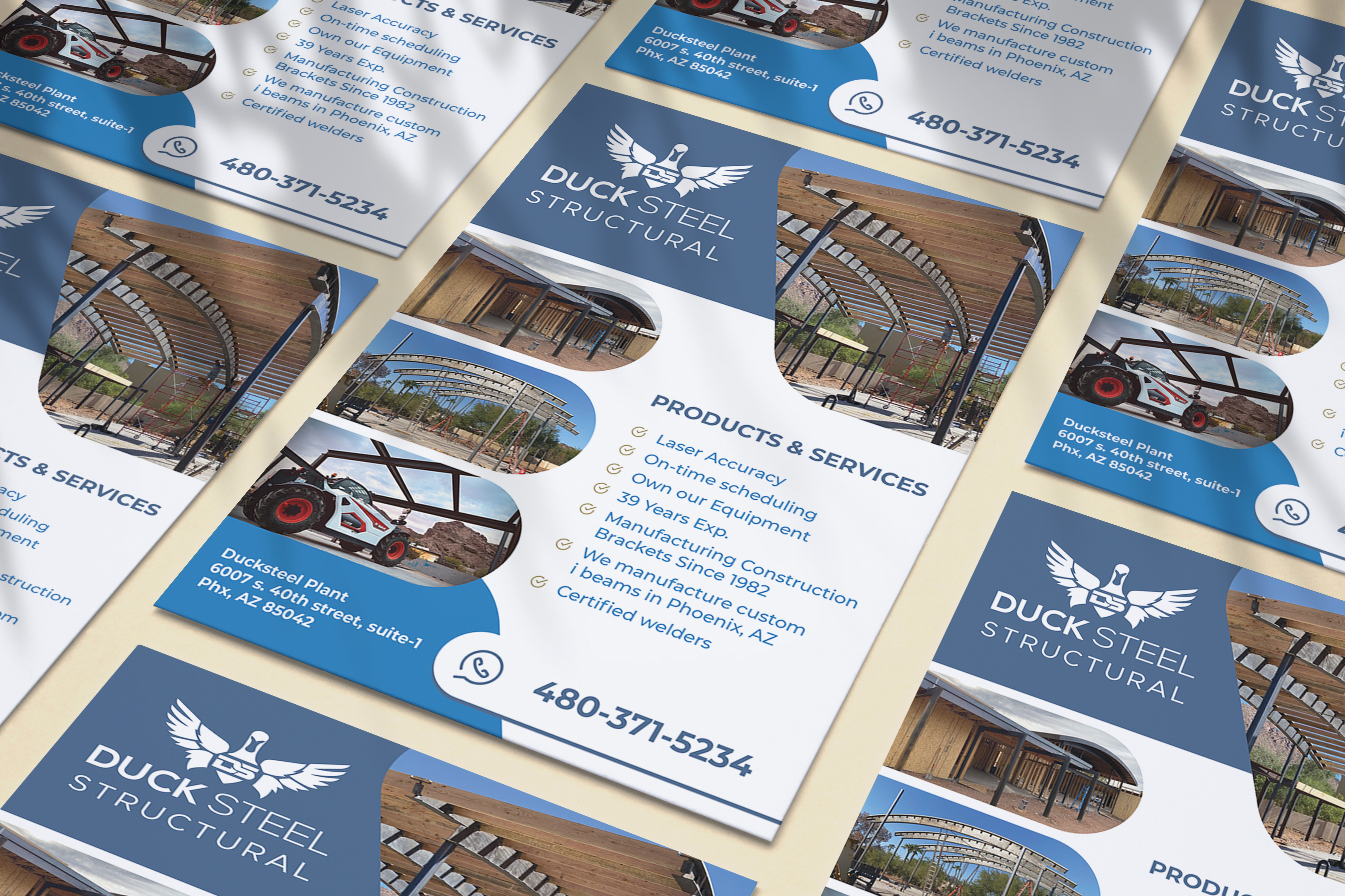 Flyer Design by Tomi and Edó for Ducksteel Llc. | Design #29665112