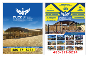 Flyer-Design von Atchaya für Ducksteel Llc. | Design: #29689042