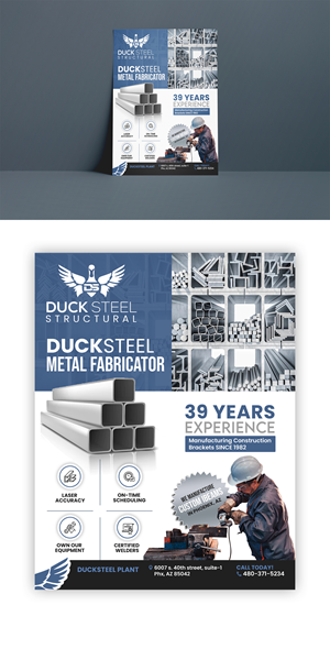 Flyer-Design von debdesign für Ducksteel Llc. | Design: #29662775