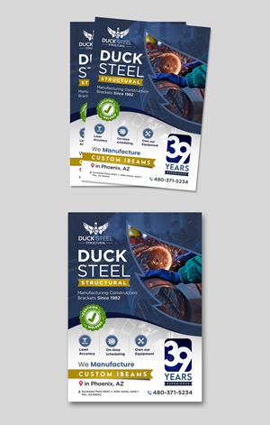 Flyer-Design von debdesign für Ducksteel Llc. | Design: #29662815