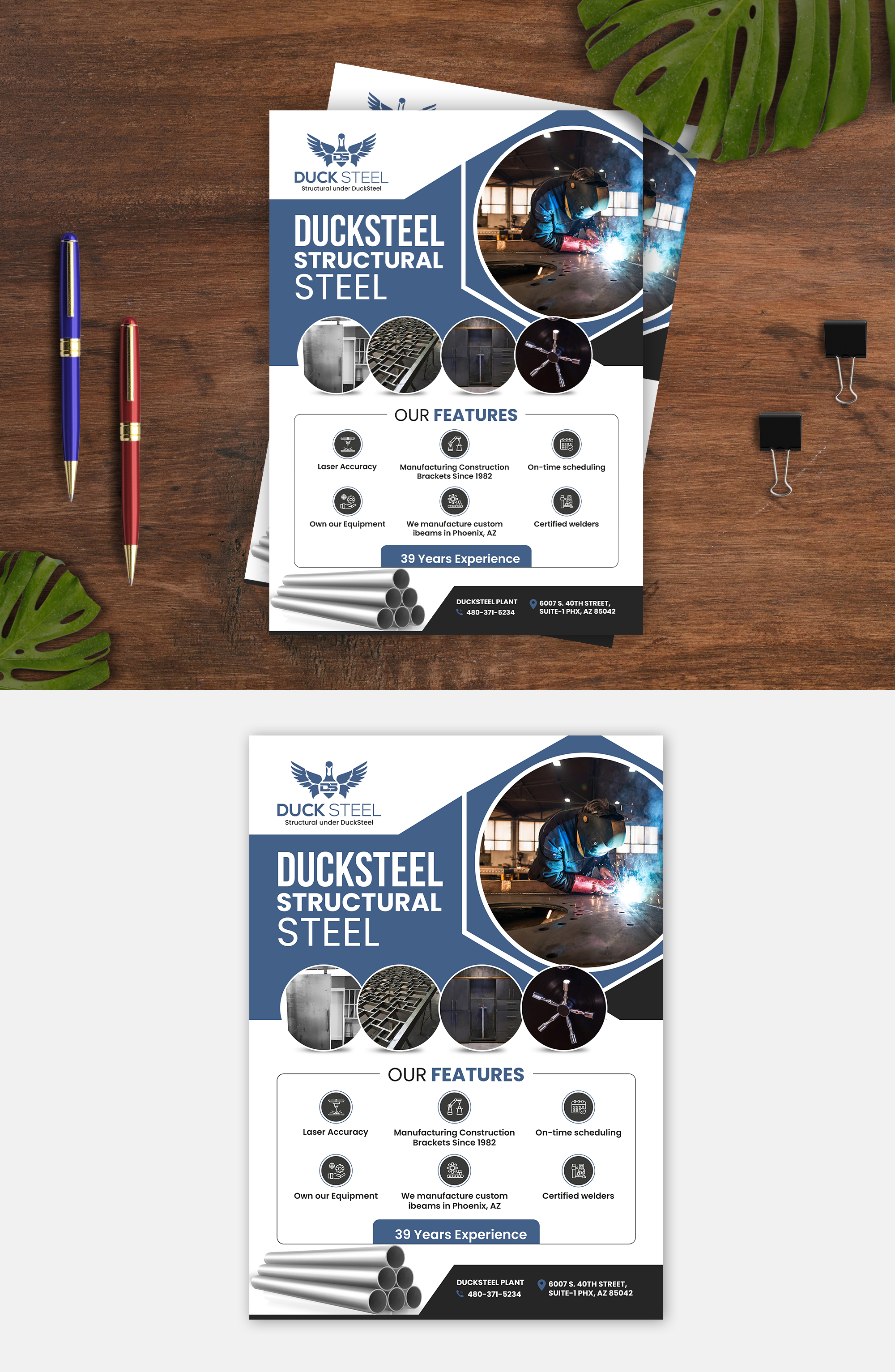Flyer Design by debdesign for Ducksteel Llc. | Design #29662934