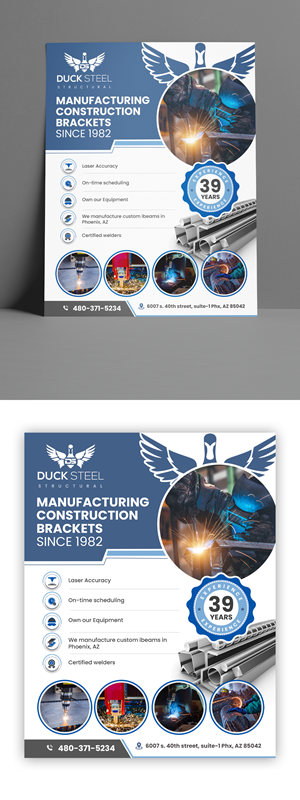 Flyer-Design von debdesign für Ducksteel Llc. | Design: #29662965