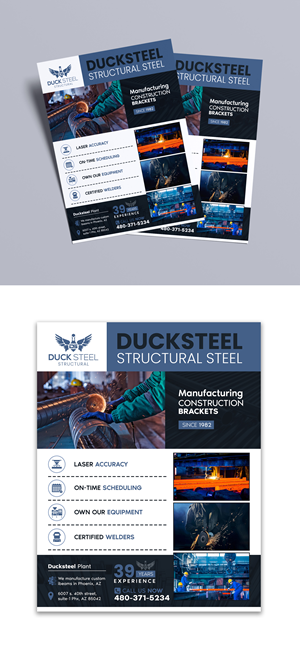 Flyer-Design von debdesign für Ducksteel Llc. | Design: #29664457