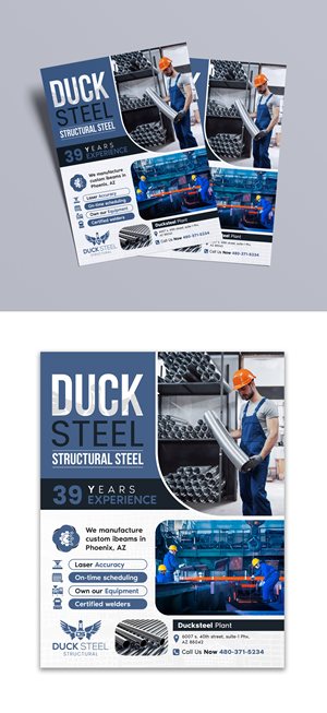 Flyer-Design von debdesign für Ducksteel Llc. | Design: #29664458