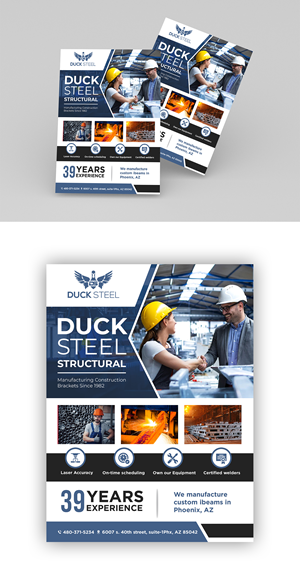 Flyer-Design von debdesign für Ducksteel Llc. | Design: #29666710