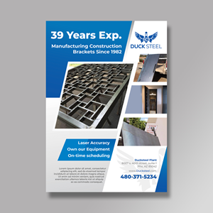 Flyer-Design von ecorokerz für Ducksteel Llc. | Design: #29661867
