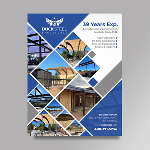 Flyer-Design von ecorokerz für Ducksteel Llc. | Design: #29667146
