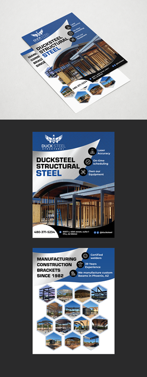 Design de Flyer par vcreatived pour Ducksteel Llc. | Design #29668426