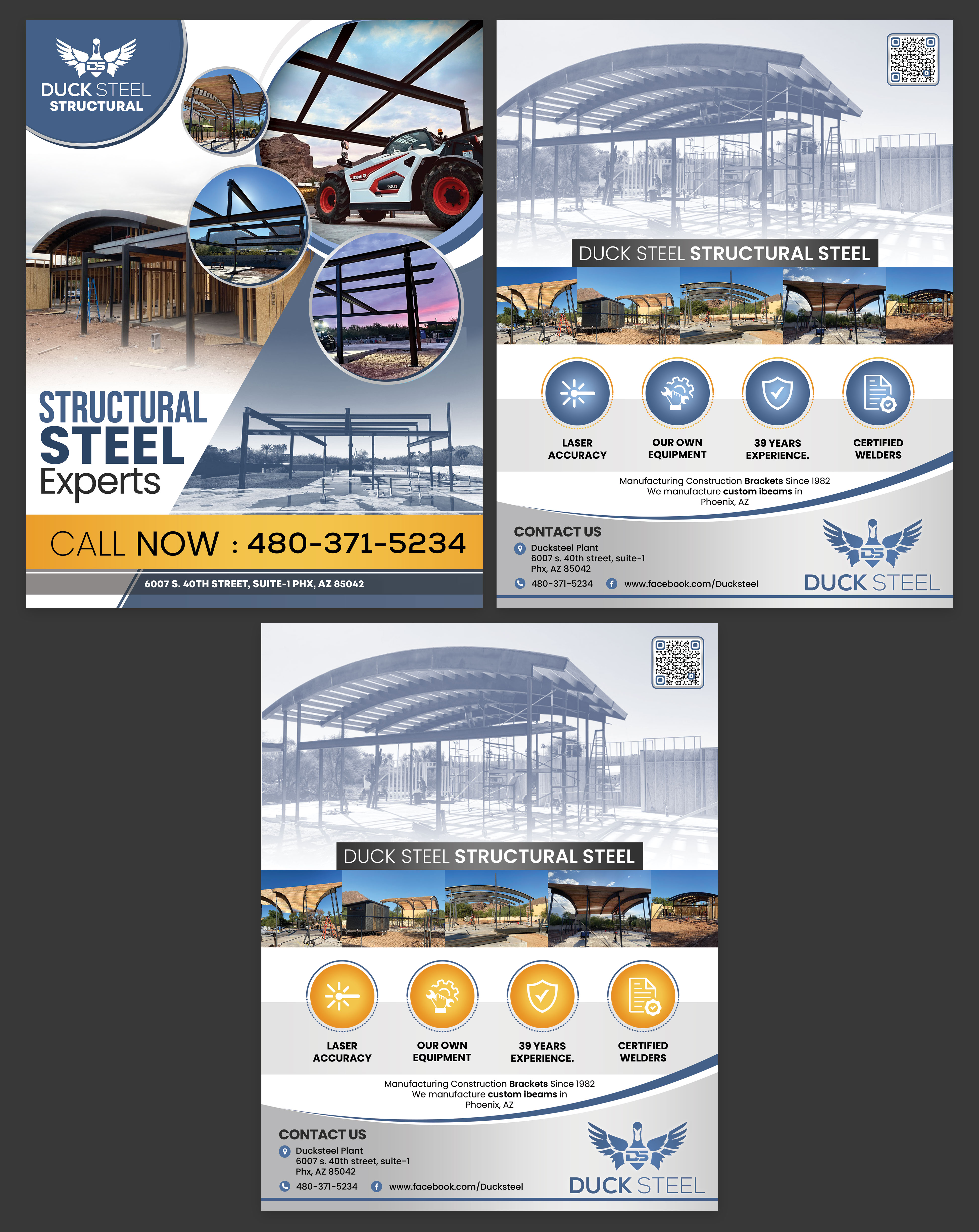 Flyer-Design von HeshanKavinda für Ducksteel Llc. | Design #29670081