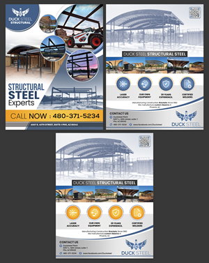 Flyer-Design von HeshanKavinda für Ducksteel Llc. | Design: #29670081