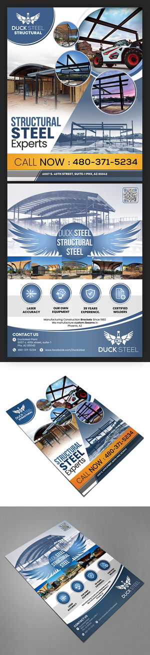 Flyer-Design von HeshanKavinda für Ducksteel Llc. | Design: #29671829