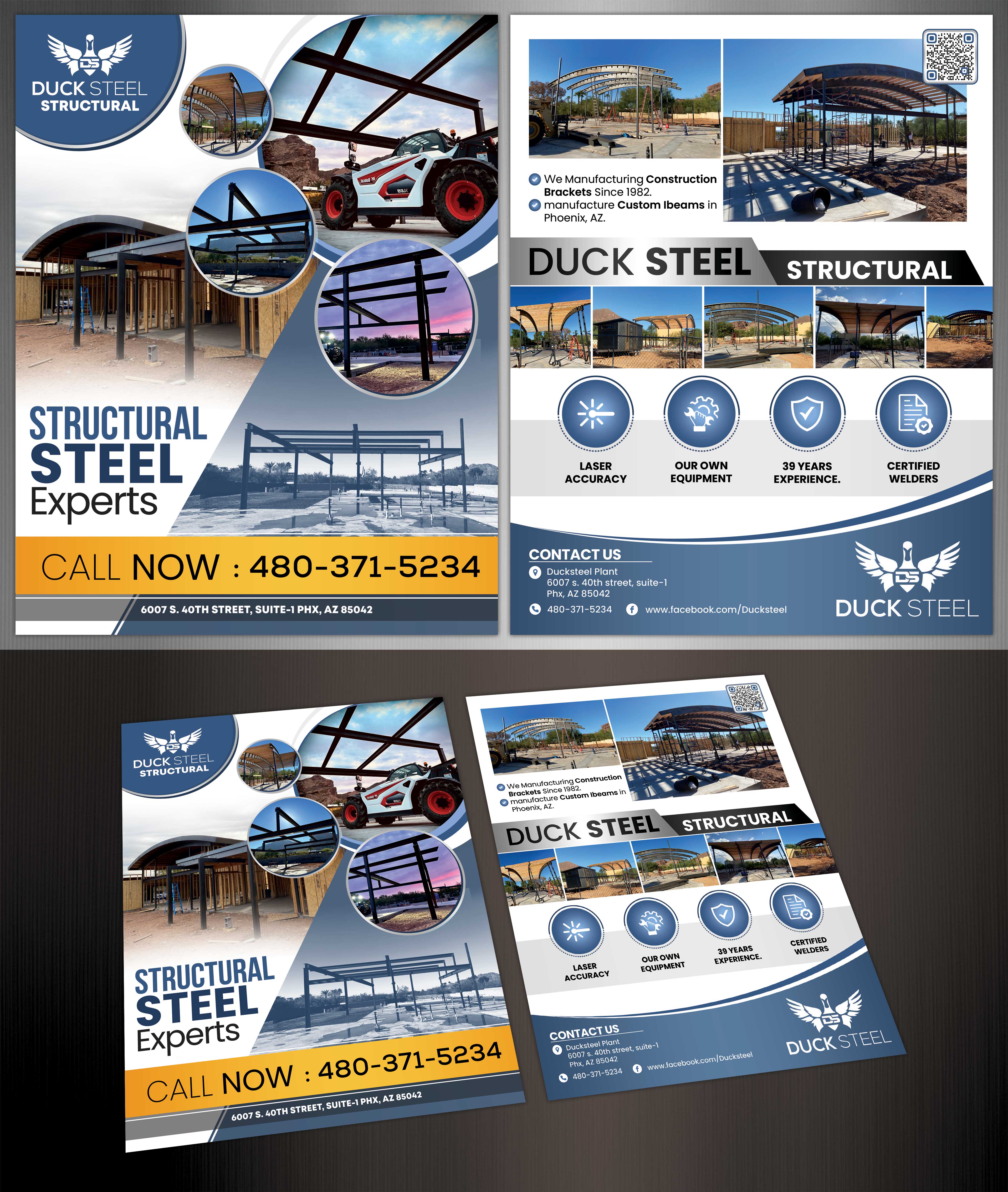 Flyer Design by HeshanKavinda for Ducksteel Llc. | Design #29674617