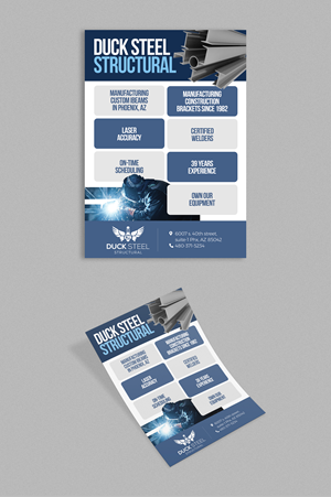 Flyer-Design von Graphic Guy für Ducksteel Llc. | Design: #29663794