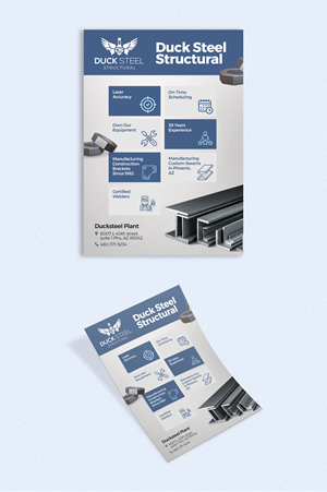 Flyer-Design von Graphic Guy für Ducksteel Llc. | Design: #29663837