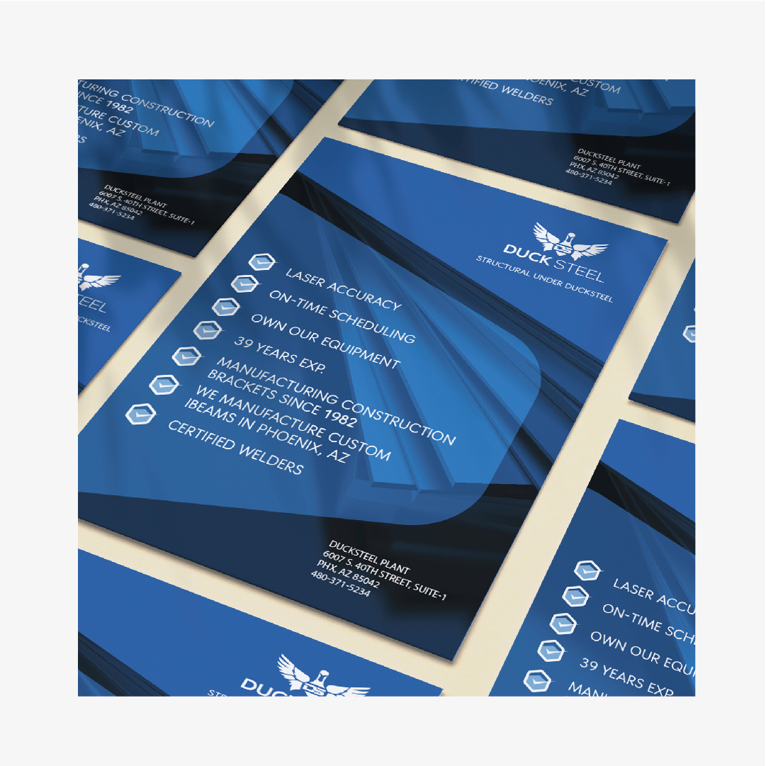 Flyer-Design von Nargiza_Ts für Ducksteel Llc. | Design #29661618