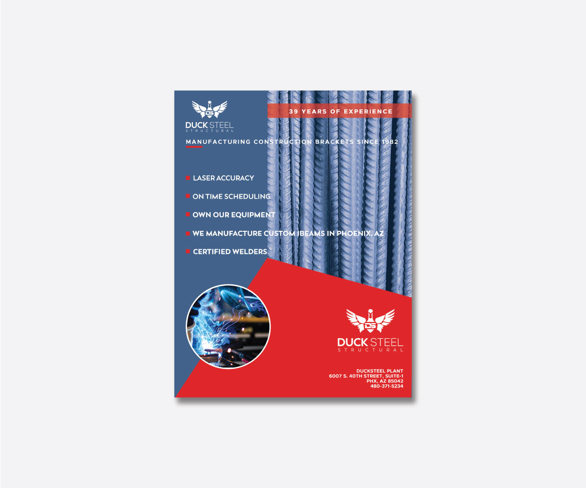 Flyer Design by Graphic_Dune for Ducksteel Llc. | Design #29662158