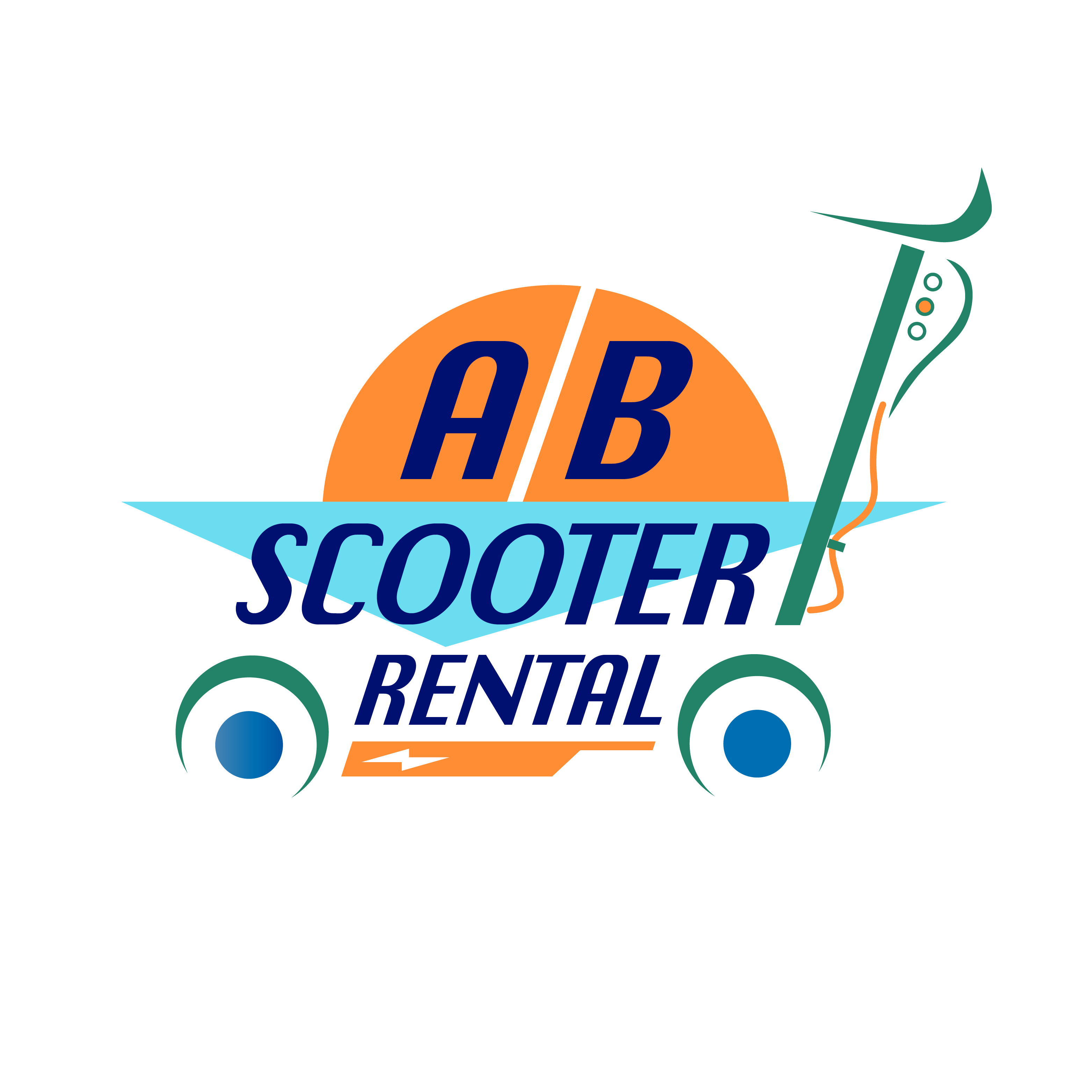 Logo Design by LOM for AB Dive | Design #29669475