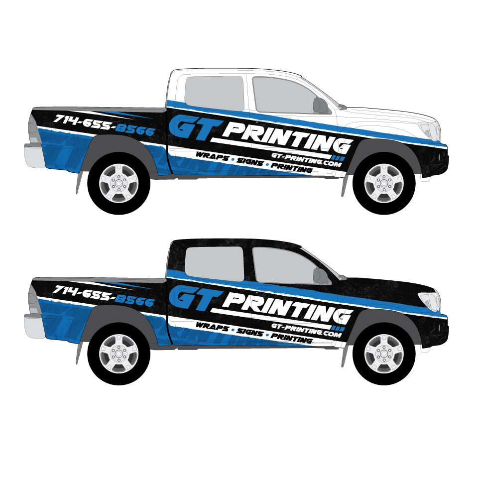 Car Wrap Design by Yoga Tri for GT Printing | Design #29670827