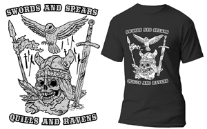 T-shirt Design by Justin E