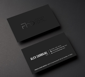 Visitenkarten-Design von Creative Moon Design für Freixa Home Design, LLC | Design: #29697783