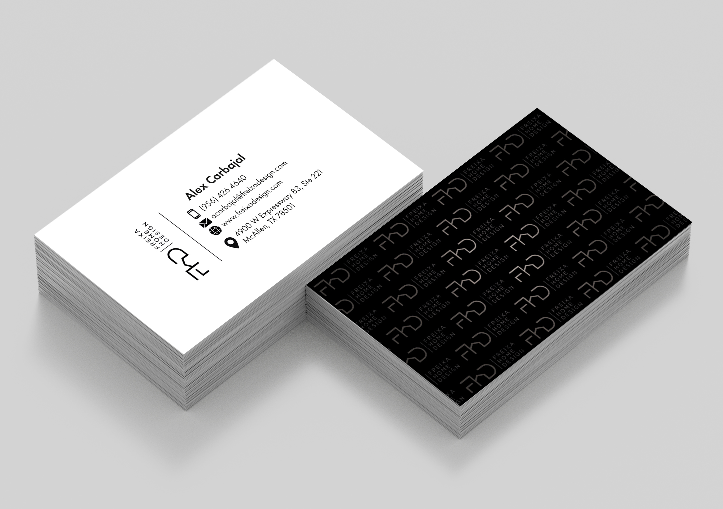 Business Card Design by MarkoE for Freixa Home Design, LLC | Design #29684851