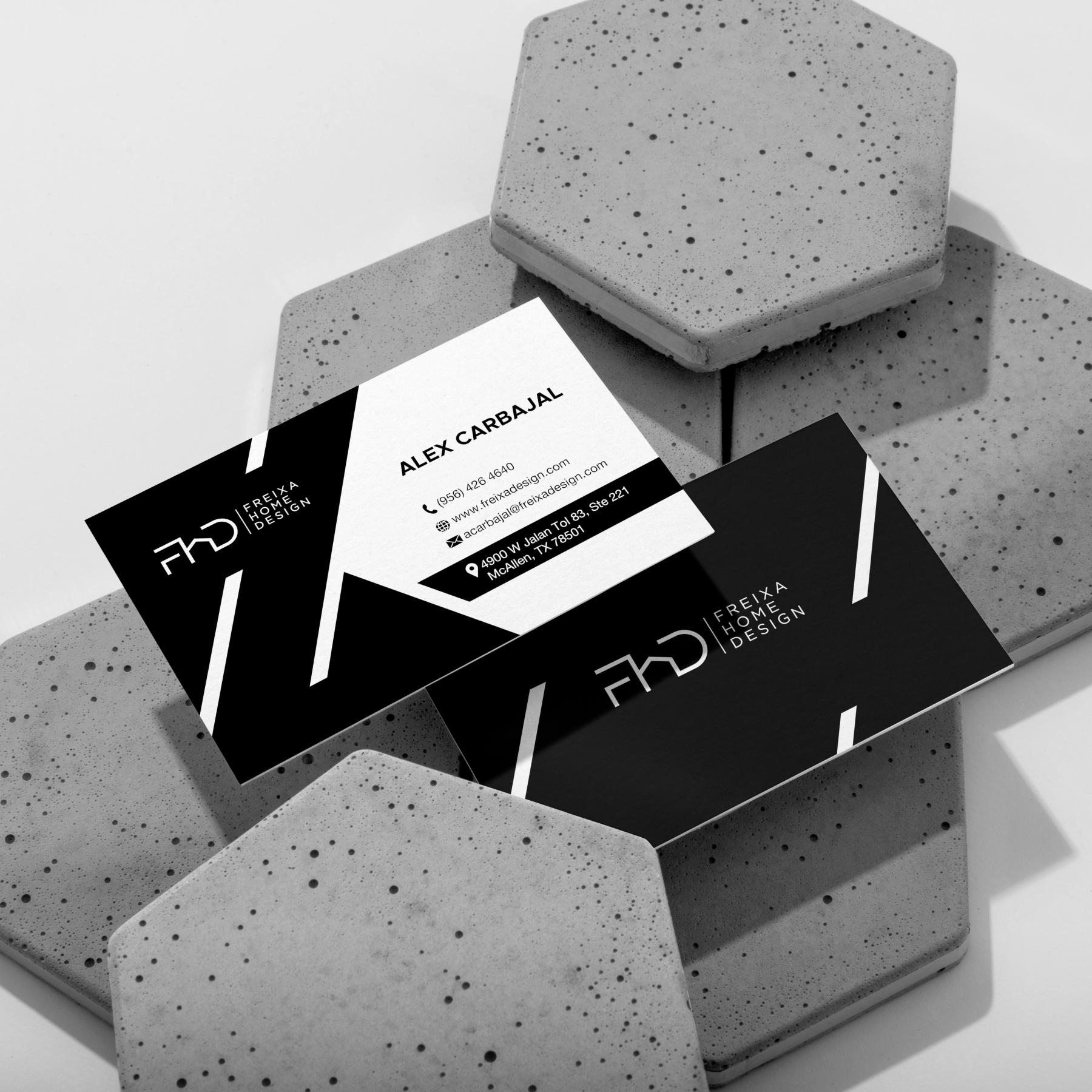 Business Card Design by sabina aiko for Freixa Home Design, LLC | Design #29688165